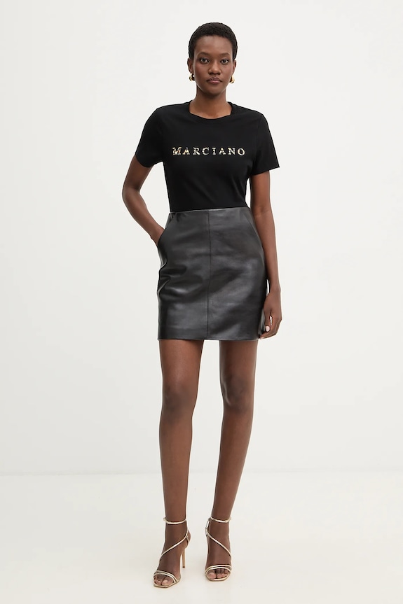 Marciano by Guess t-shirt MABEL 6RGI02.6008A czarny SS26