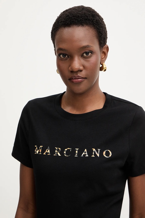 Marciano by Guess t-shirt MABEL czarny 6RGI02.6008A