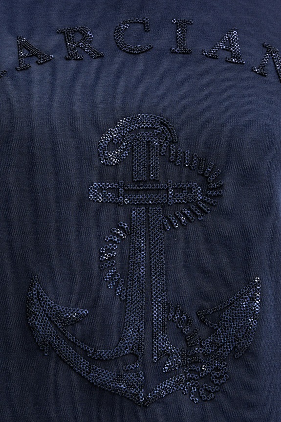 Marciano by Guess t-shirt in cotone LYRIS 6RGI03.6362A blu