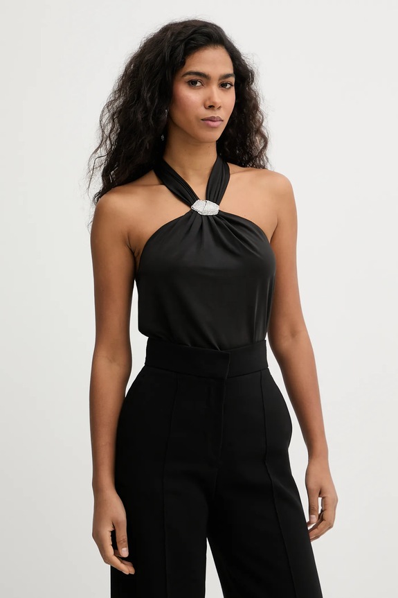 Blúzka Marciano by Guess ELSA slim čierna 6RGP01.6262Z