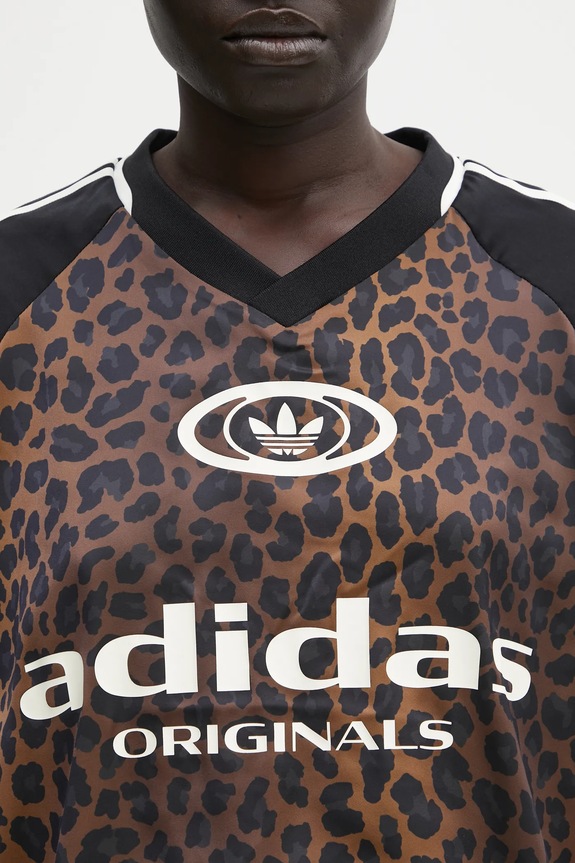 Tričko adidas Originals STN FBALL hnědá KA2671