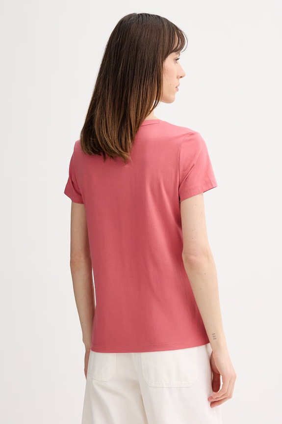Odzież BOSS Orange T-shirt damski bawełniany C Elove embro 50554696 różowy