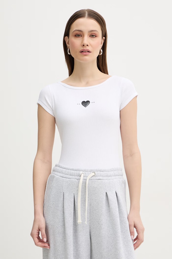 Majica kratkih rukava BOSS Orange C Etine slim bijela 50556997