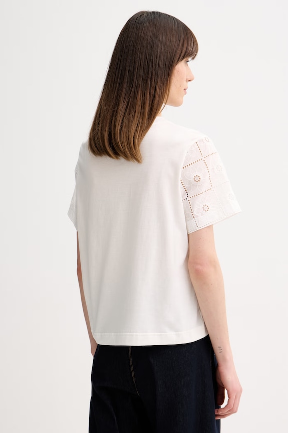 Îmbrăcăminte PS Paul Smith tricou femei, din bumbac W2R.430V.V31440 bej
