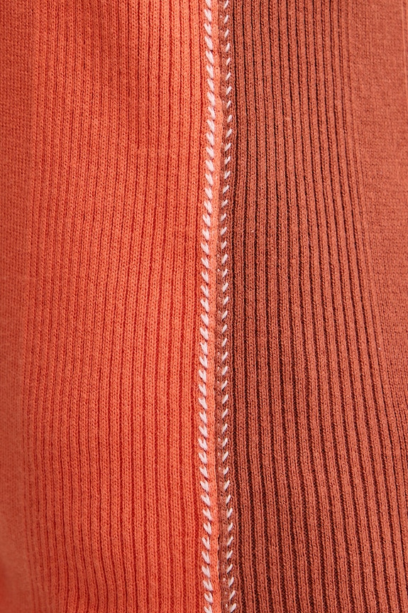 PS Paul Smith top damski bawełniany W2R.808N.V31447 pomarańczowy