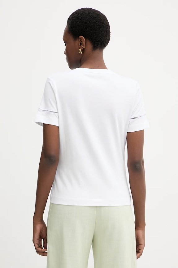 Îmbrăcăminte Marciano by Guess tricou de damă din bumbac MINA G6GI02.K3182 alb