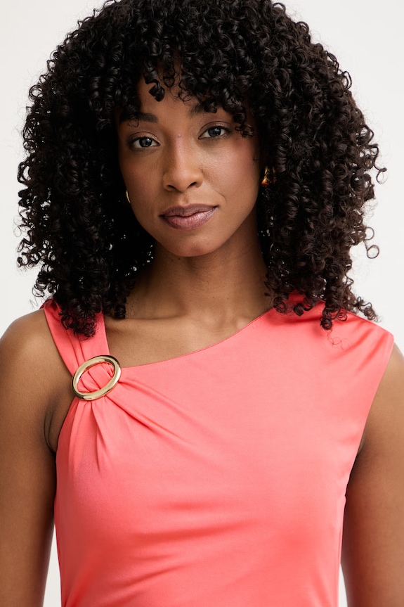 Marciano by Guess top ženski od viskoze INES narančasta G6GP02.K3068