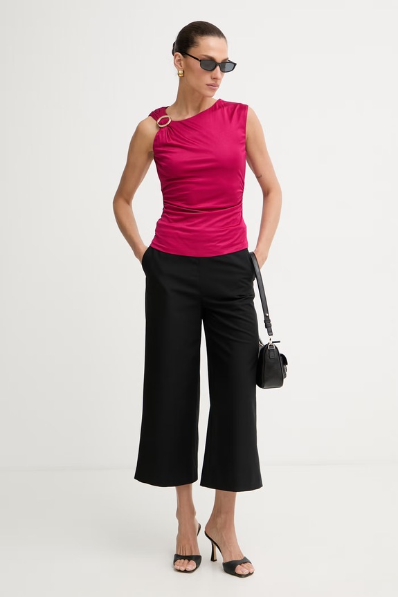 Marciano by Guess top damski z wiskozy INES G6GP02.K3068 różowy SS26