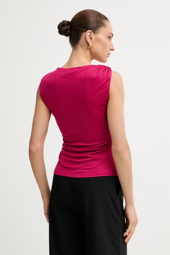 Odzież Marciano by Guess top damski z wiskozy INES G6GP02.K3068 różowy