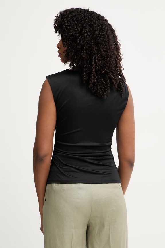 Odzież Marciano by Guess top damski z wiskozy INES G6GP02.K3068 czarny