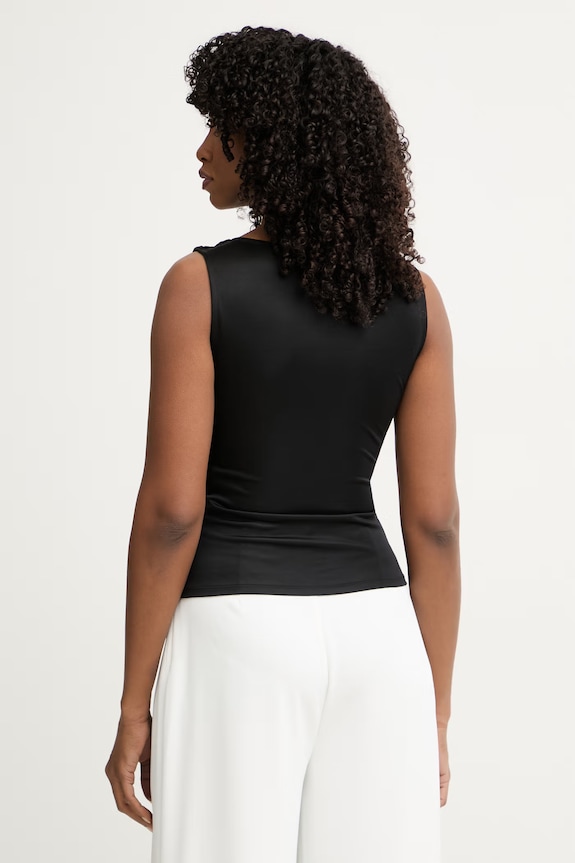 Oblečenie Marciano by Guess blúzka s ramienkami dámska z viskózy INES G6GP11.K3617 čierna