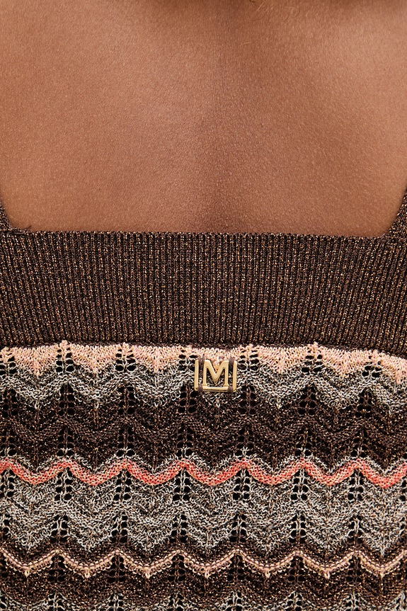 Marciano by Guess dámsky crop top G6GR15.Z0643 hnedá