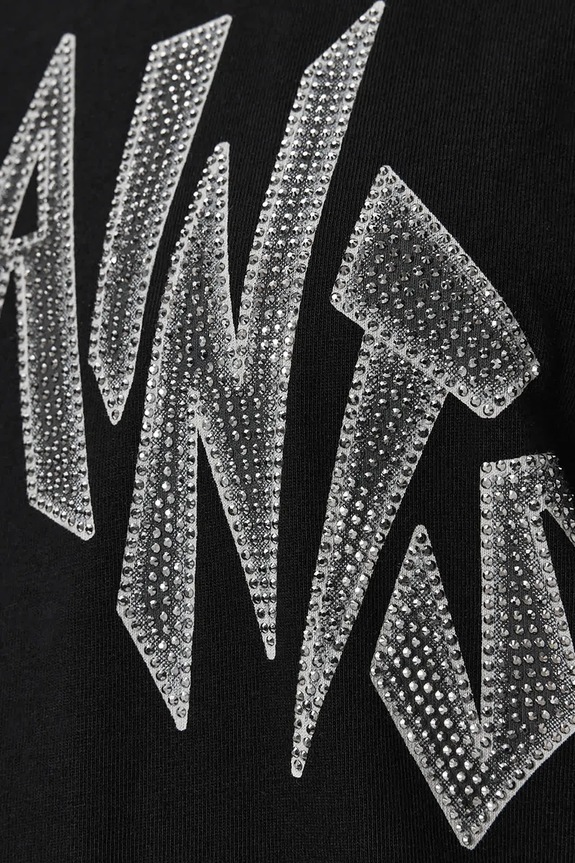 AllSaints t-shirt bawełniany W145JD czarny