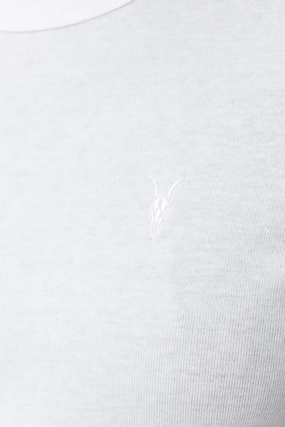 Ρούχα Βαμβακερό μπλουζάκι AllSaints W285JC λευκό