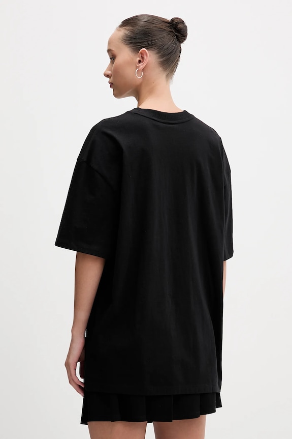 Îmbrăcăminte Hugo Blue tricou din bumbac Oversized _Tee_B_9 50554940 negru