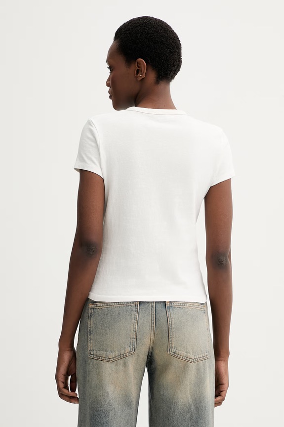 Odzież Kenzo t-shirt bawełniany FG52TS2084SK beżowy
