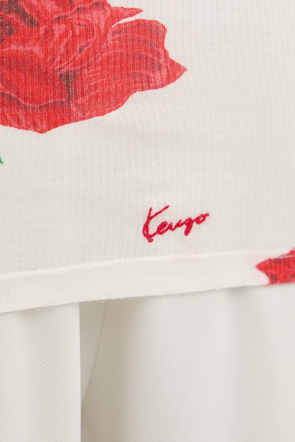 Kenzo τοπ γυναικείο με βισκόζη FG52TO5064RD