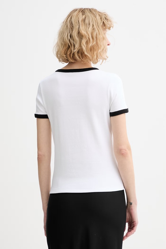 Odzież Kenzo t-shirt FG52TS2174SJ. biały