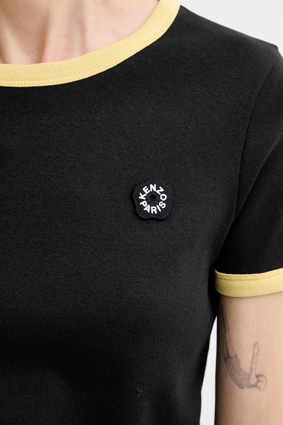 Kenzo t-shirt FG52TS2174SJ. czarny