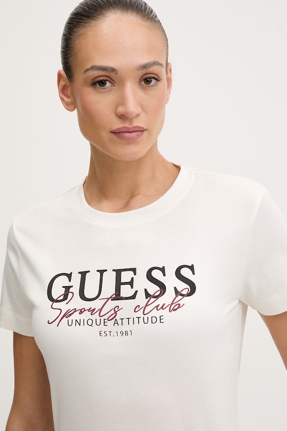 Odjeća Pamučna majica Guess ARTEMISIA V6RI05.I3Z14 bež