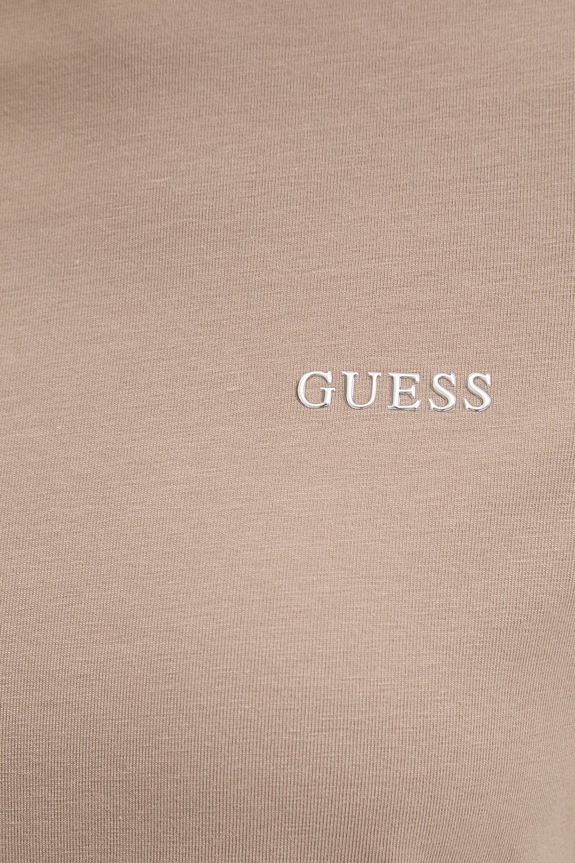Guess t-shirt TRACEY V6RI07.J1314 beżowy