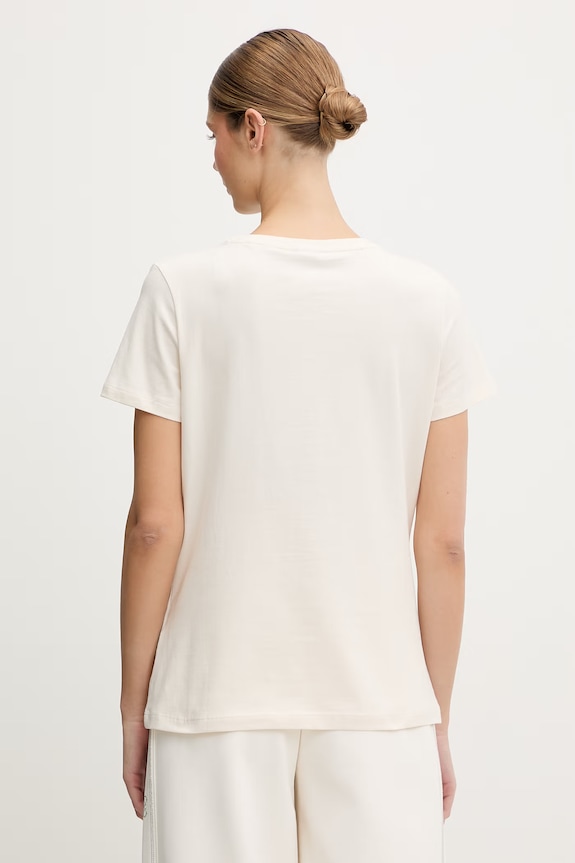 Odzież Guess t-shirt GIUDITTA V6RI11.J1314 beżowy