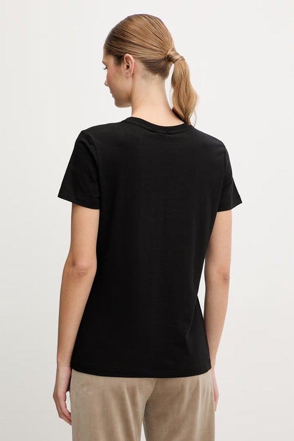 Odzież Guess t-shirt MADDALENA V6RI12.J1314 czarny