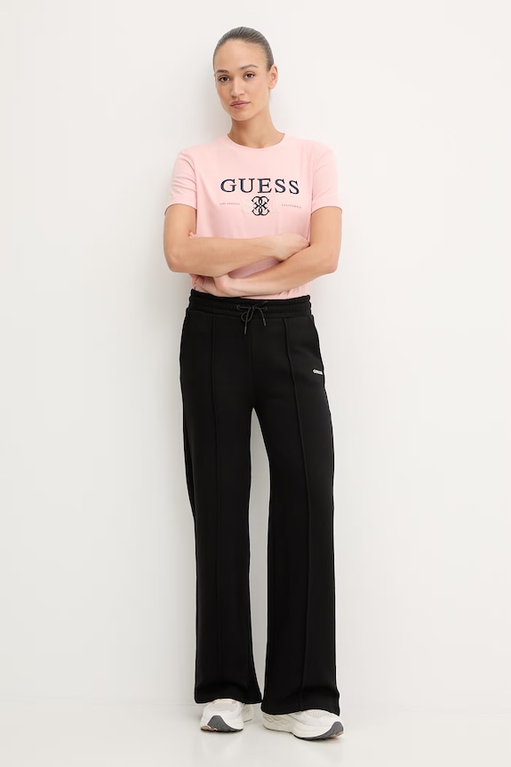 Μπλουζάκι Guess STEFFI V6RI13.KD772 ροζ SS26