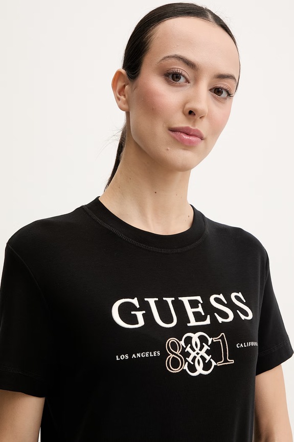Футболка Guess STEFFI чёрный V6RI13.KD772
