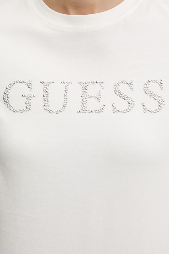 Тениска Guess OCTAVIA V6RI20.J1314 бежов