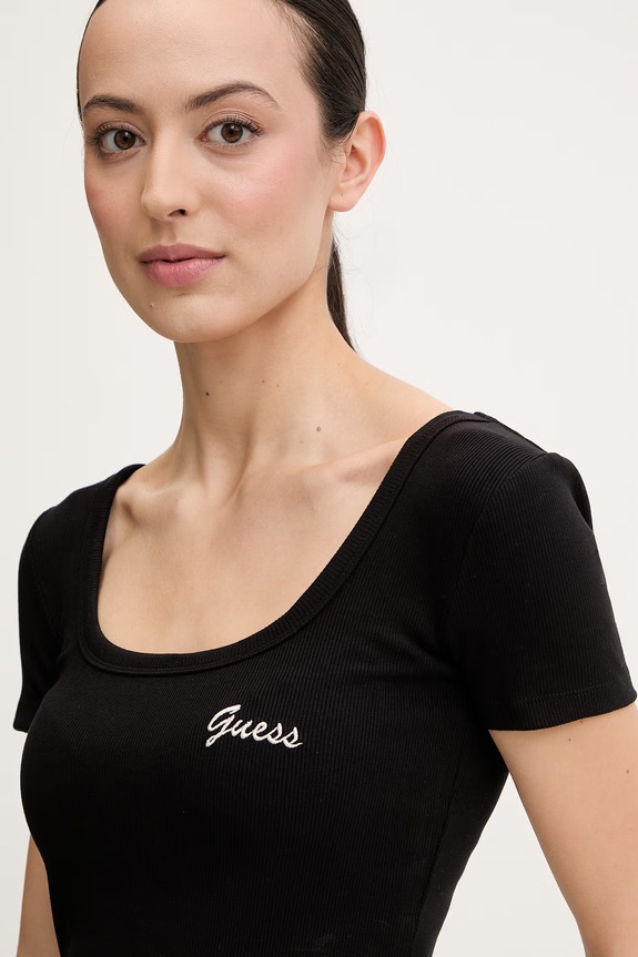 Tričko Guess LAVINIA černá V6RP05.K8RT2