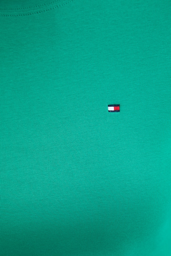 Tommy Hilfiger tricou de damă din bumbac WW0WW40587. verde