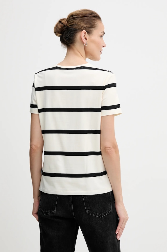 Дрехи Тениска Tommy Hilfiger WW0WW47809 бежов