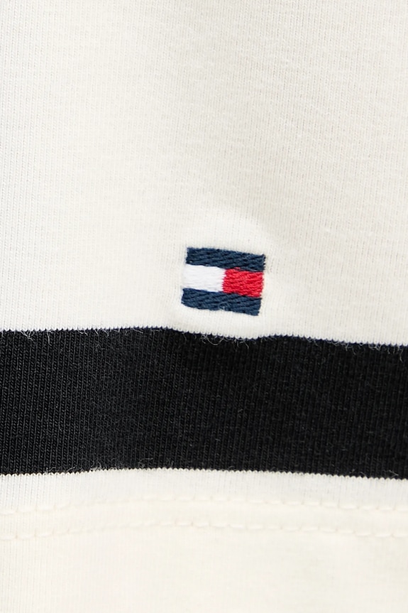 Тениска Tommy Hilfiger WW0WW47809 бежов