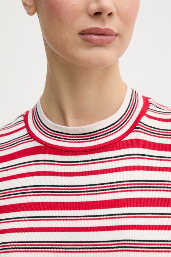 Tričko Tommy Hilfiger WW0WW47815 červená