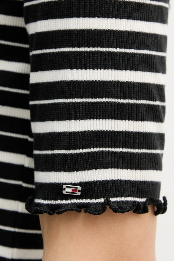 Tričko Tommy Hilfiger WW0WW47815 čierna