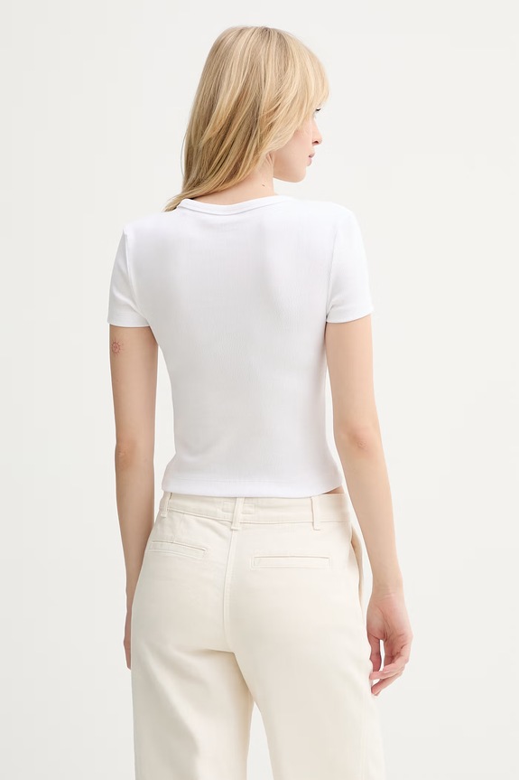 Odzież Guess t-shirt W6RI22.KA0H1 biały