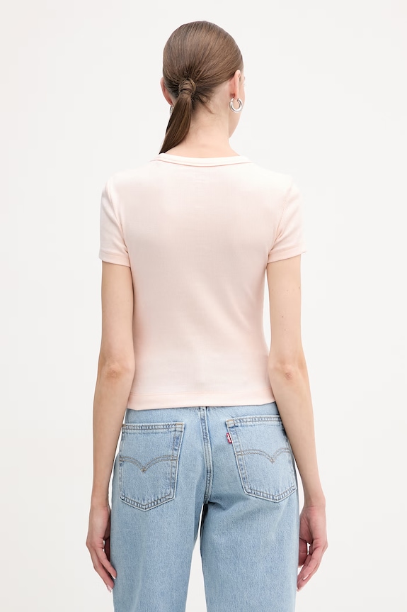 Odzież Guess t-shirt W6RI22.KA0H1 różowy