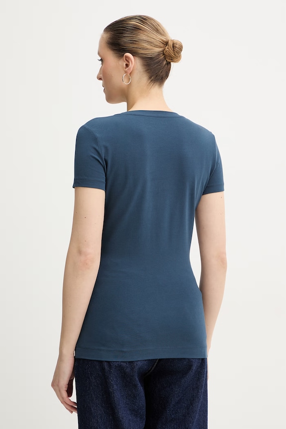 Odzież Guess t-shirt W6RI24.J1314 granatowy