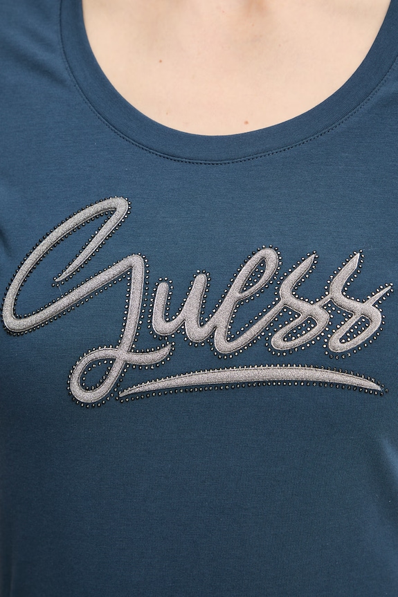 Guess t-shirt W6RI24.J1314 granatowy