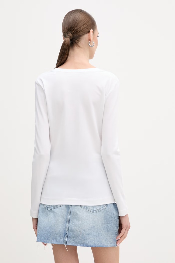 Odzież Guess longsleeve W6RI25.J1314 biały