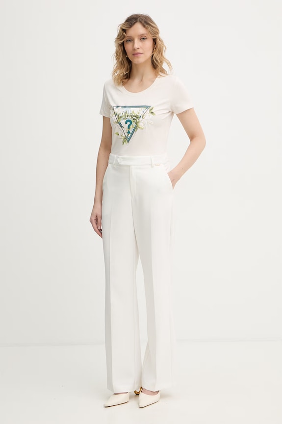 Guess t-shirt CAMELIA W6RI35.J1314 beżowy SS26