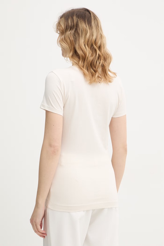 Odzież Guess t-shirt CAMELIA W6RI35.J1314 beżowy