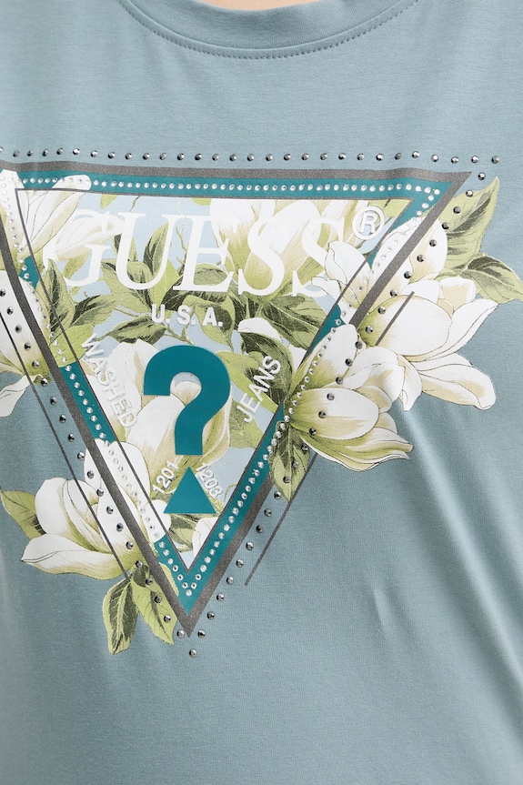 Guess t-shirt CAMELIA W6RI35.J1314 niebieski