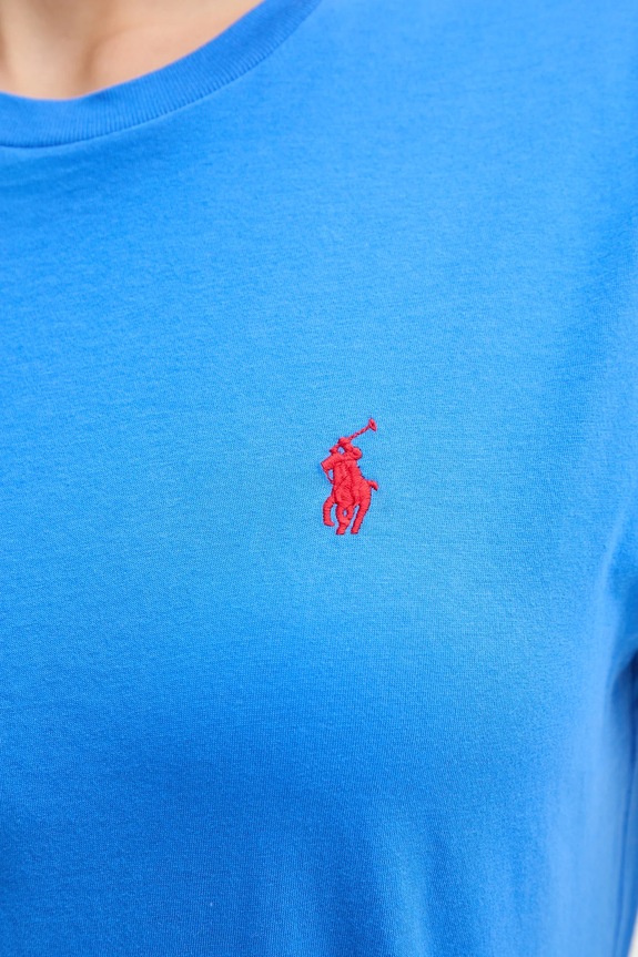 Polo Ralph Lauren tričko bavlnené dámske 211B14605 modrá