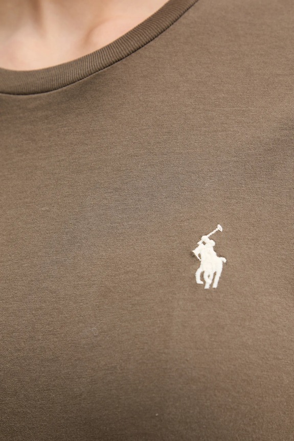 Polo Ralph Lauren tričko bavlnené dámske 211B14605 hnedá
