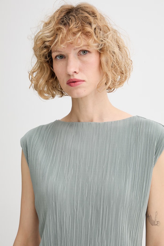 Calvin Klein blúzka dámska zelená LV044E220G