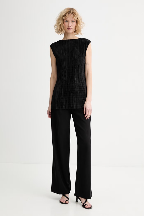 Calvin Klein bluză damă LV044E220G negru SS26
