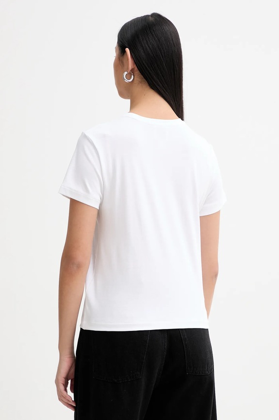 Oblečení Bavlněné tričko Calvin Klein LV044E205G bílá