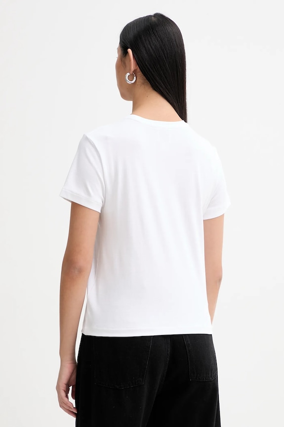 Oblečení Bavlněné tričko Calvin Klein LV044E205G bílá